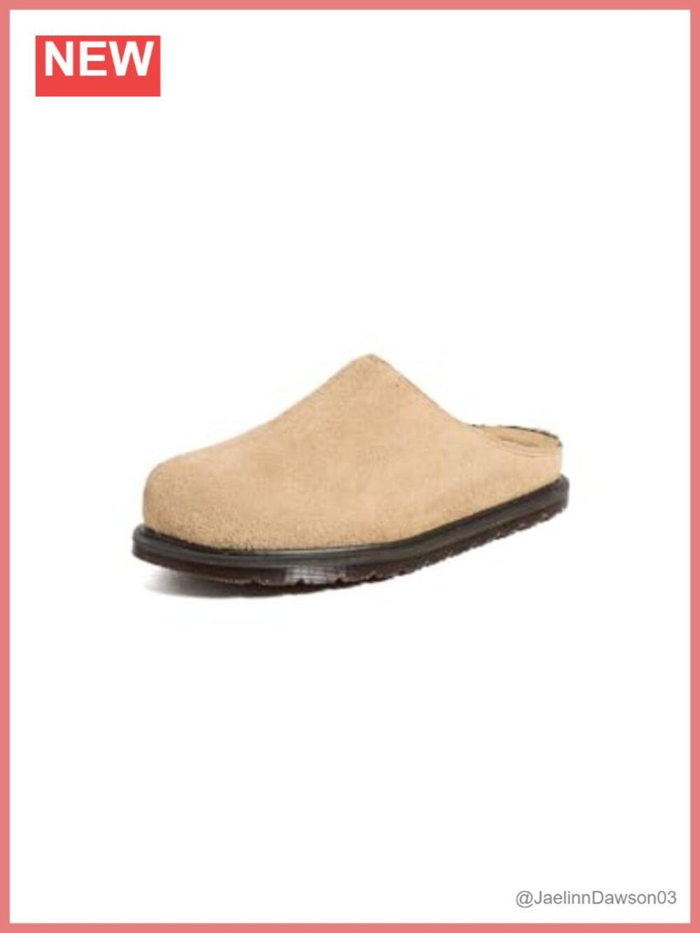 Leather Mules & Clogs Slip-On Comfortable Elastic Inset Open-Back Dr Martens
